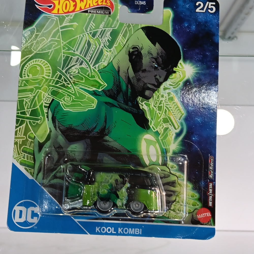 Premium  hotwheels  Kool kombi green lantern